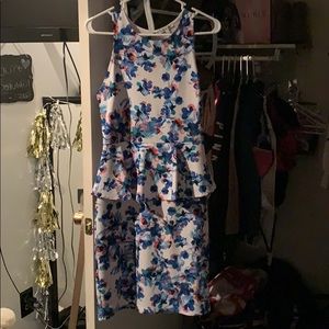 2 in 1 long dress from Charlotte Russe